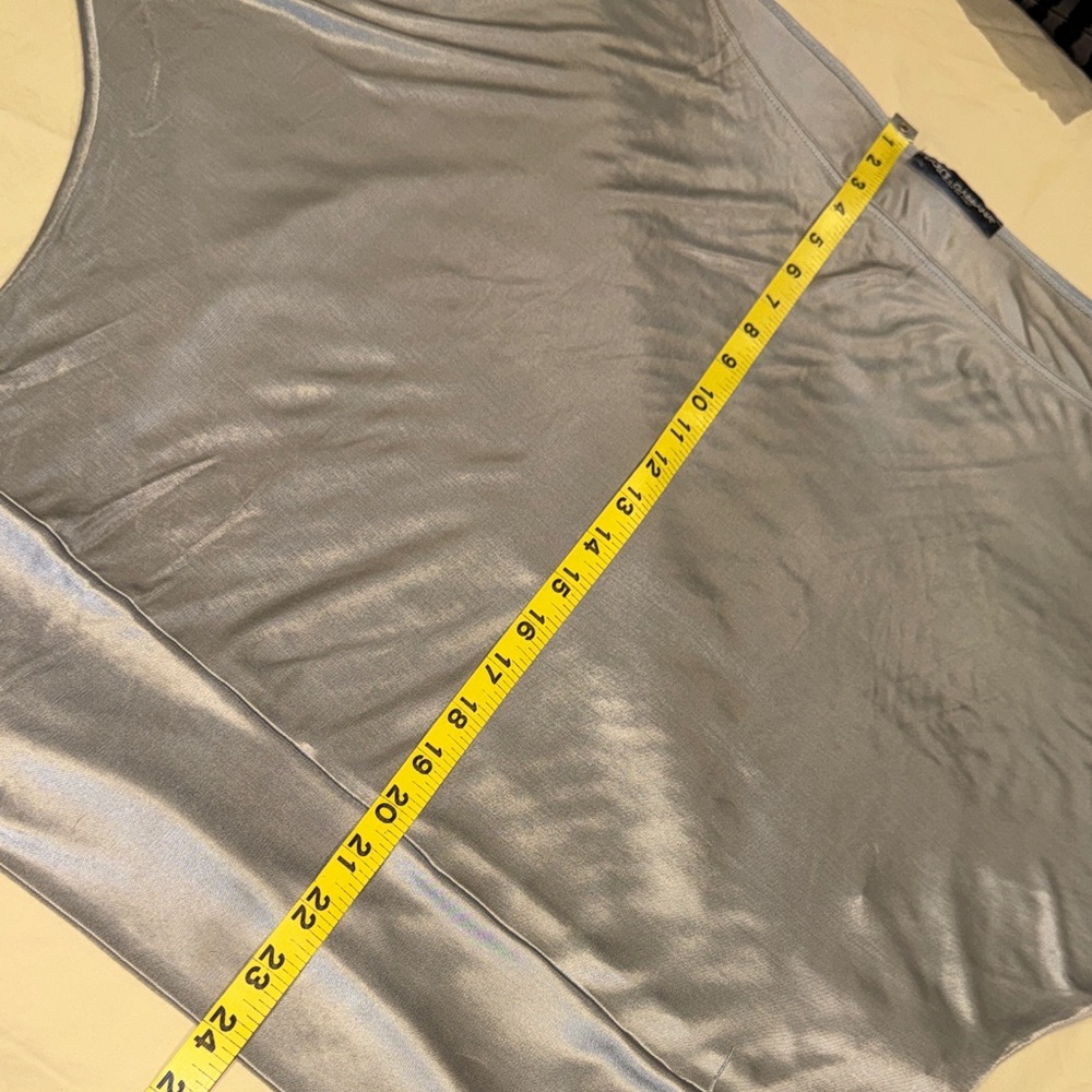 Dolce & Gabbana Metallic Silver Blouse - Picture 8 of 10